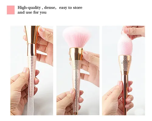 Set De Protectores Para Brochas De Maquillaje Bysiter Con Fu