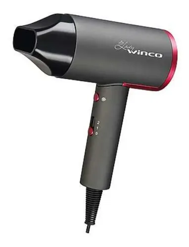 Secador De Pelo Portatil 2000w Winco W196 220v Premium