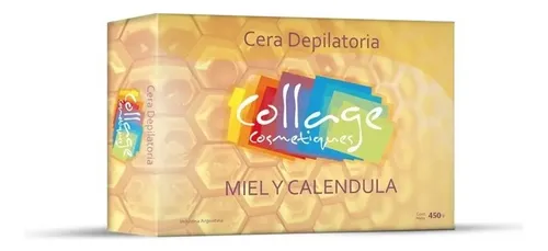Cera Depilatoria Para Depilar Miel X 450 Collage