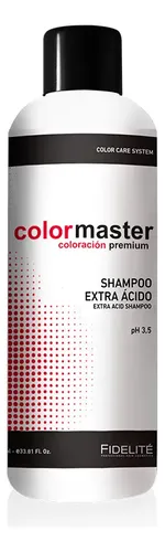 Shampoo Extra Ácido Fidelité Color Master 1l Kit 6 Unidades