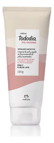 Exfoliante Nutritivo Pera Y Flor De Loto Tododia Natura 190g