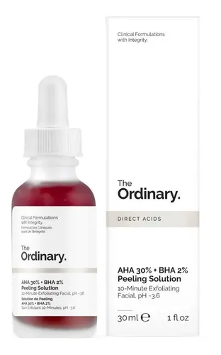 Sérum AHA 30% + BHA 2% Peeling Solution The Ordinary noche para todo tipo de piel de 30mL 20+ años