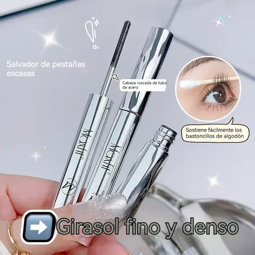 Y Máscara Impermeable, Rizo Largo, Delgado, Tubo De Acero Fi