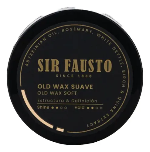 Cera Cabello Pelo Old Wax Suave Sir Fausto X 100ml