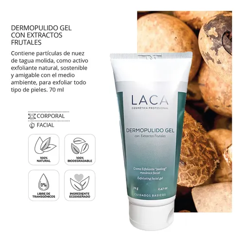 Dermopulidor Gel Laca Apto Pieles Sensibles 70g
