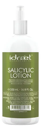 Salicylic Lotion Idraet X 500ml. Facial Y Corporal. Acné.