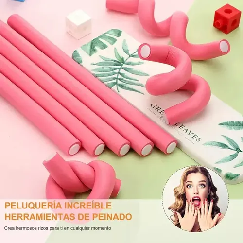 Juego De 42 Varillas Flexibles For Rizar El Cabello Various