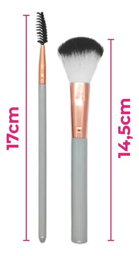 Set 8 Brochas Y Pinceles De Fibra Dual Mely Viral