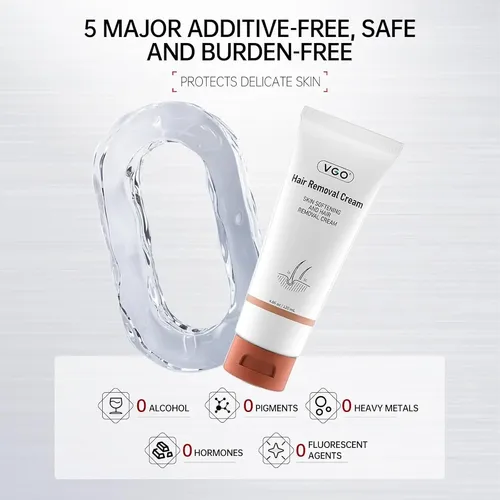 Crema Depilatoria Indolora Vgo 2 Paquetes 115 G Para Piel