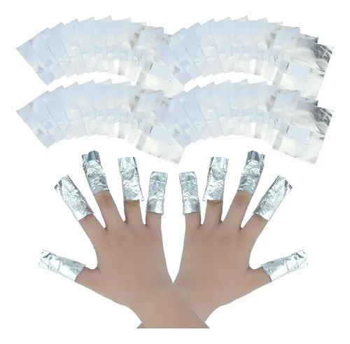 50 Piezas Removedor De Esmalte De Uñas En Gel Fohola