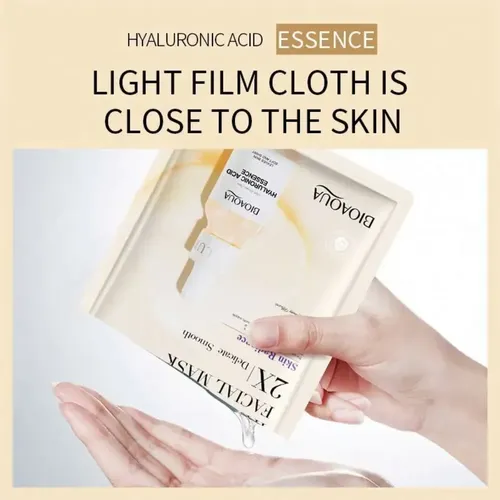 Mascarilla Facial Ácido Hialurónico Hidratante Radiante Pro