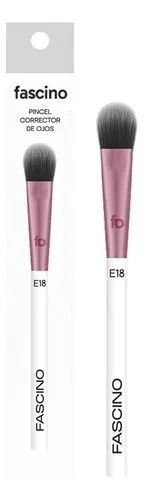 Brocha De Maquillaje Fascino E18 Pincel Corrector De Ojos