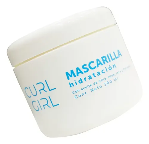 Curl Girl Mascara Hidratación Rulos 300ml Vegana
