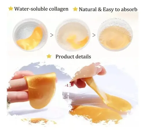 Máscara X5 Unidad Colágeno Ojeras Crystal Parche Mascarilla