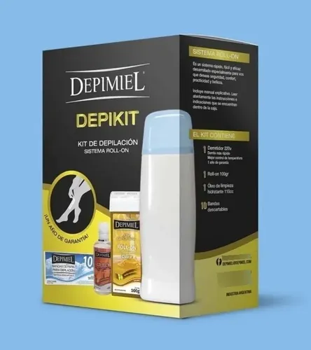 Depikit. Kit Depilatorio Sistema Rollon