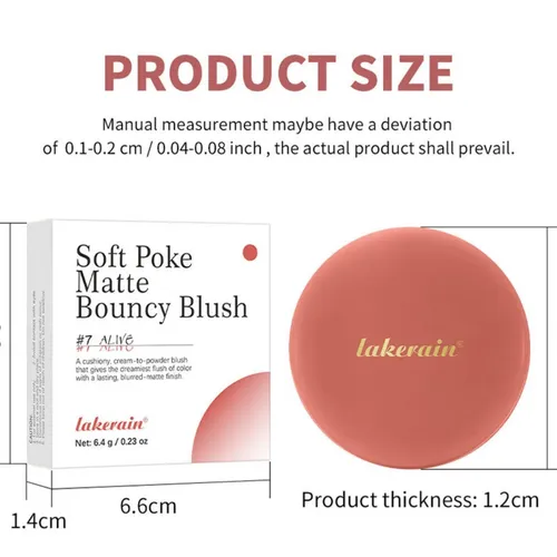 Soft Poke Blush #7 – Ideal Para Contornear Y Dar Calidez