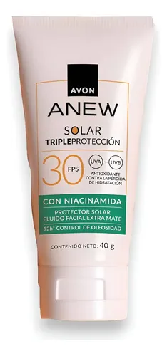 Avon Anew Protector Solar Fluido Facial Fps 30 C/niacinamida