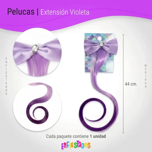 Extensiones Clip Pelo Cabello Dos Tonos Con Accesorios