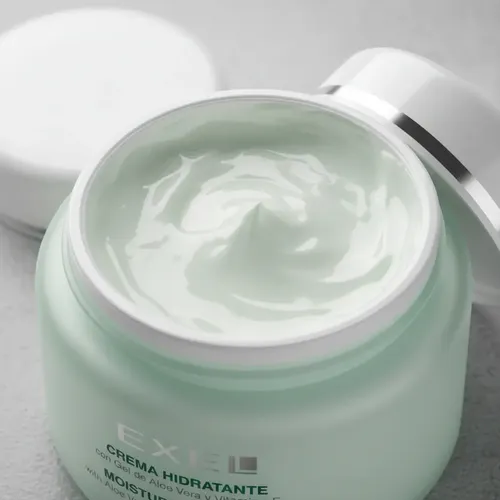 Crema Hidratante Antiage Exel Áloe Vera Y Vitamina E 80 Ml