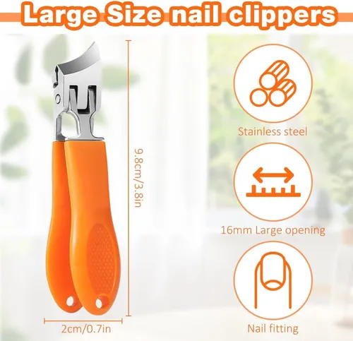 Cortaúñas Curvos For Uñas Gruesas, Uñas Encarnadas