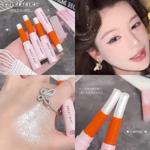 Resaltador En Barra Jelly Stick Shimmer Glitter Eye