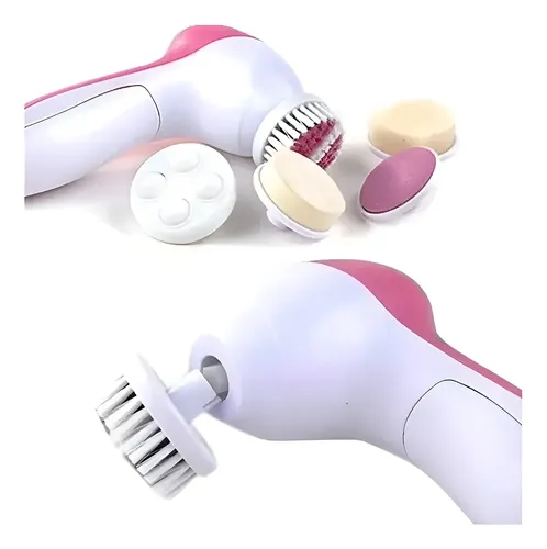 Cepillo Facial Limpieza Profunda 5 En1 Masajeador Exfoliante