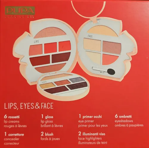Pupa Set De Maquillaje Squirrel 3 Ardilla Color Salmon