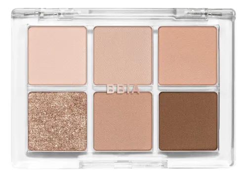Paleta De Sombras Bbia 02 Mood Blush, 10 Colores, Vegana