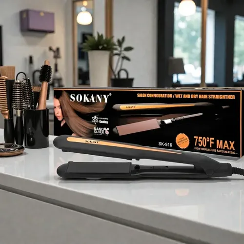 Plancha Alisador Pelo Profesional Sokany 400c 43w Sk-916