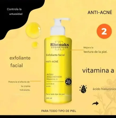 Kit Cuidado Facial Anti Acne Skincare Rhenuks Completo