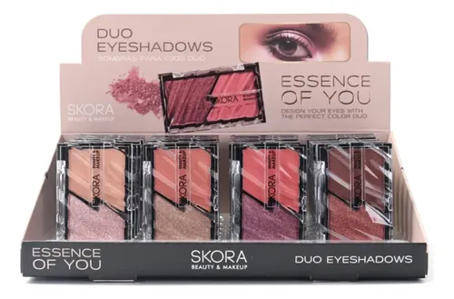 Paleta De Sombras X24 Duo Para Maquillaje Eyeshadow Skora