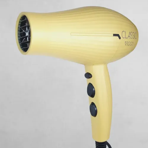 Secador De Pelo Viggo Classic Colores Profesional 2200w Color Amarillo