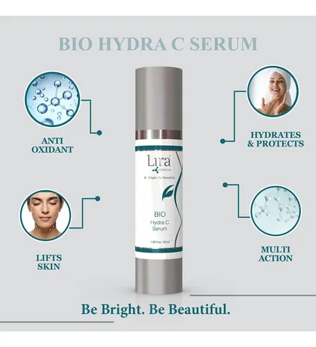 Sérum Lira Clinical Bio Hydra C Con Vitamina C 50 Ml Para Ro