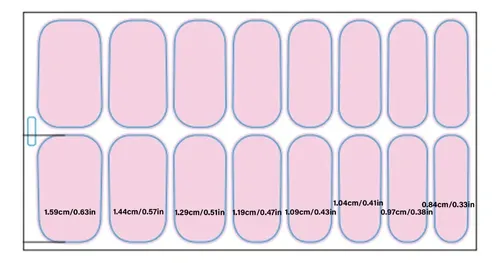 Z Tiras De Esmalte Para Uñas (8 #mold), Pegatinas Para H