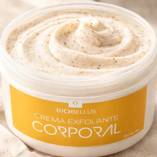 Crema Exfoliante Corporal Masajes Biobellus 500g