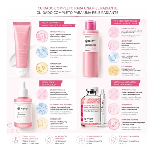 Kit Pdrn Coreano Con Niacinamida Y Colágeno Anti-edad