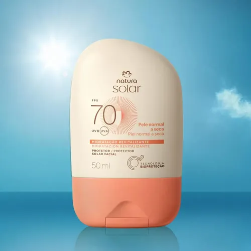 Protector Solar Facial Piel Normal A Seca Fps 70 Natura