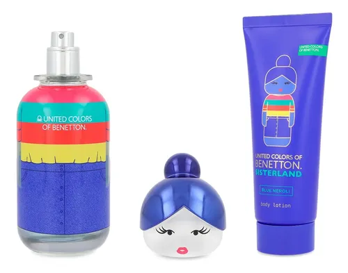 Set Benetton Sisterland Blue Neroli 2pzs – Dama
