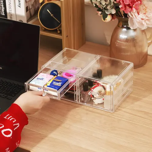 Organizador Multiuso Vgo Acrilico Cosméticos Alhajas