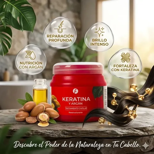 Baño De Crema Botox + Keratina + Coco + Acido 240g X 12uni