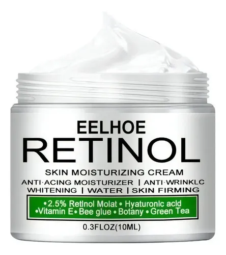 Crema Aclaradora Eelhoe Retinol Hidratante Suave Brillante50g