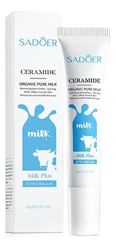 Crema Anticírculos Sadoer, Leche For Ojos, Nutritiva Y Oscu