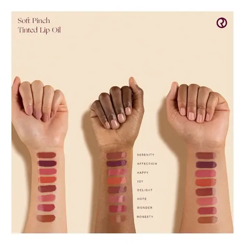 Labial Aceite Tinte Rare Beauty Selena Gomez Soft Pinch Color Serenity Hidratante
