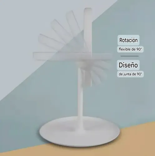 Espejo Maquillaje Luz Led Táctil Funciona C/ Conexión Usb