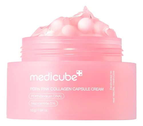 Medicube Salmon Dna Pdrn Pink Collagen Capsule Cream Coreano