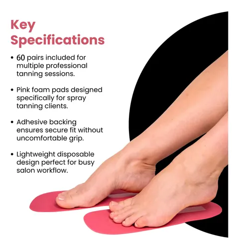 Almohadillas Para Pies Bronceadas En Aerosol Chnelss Profess