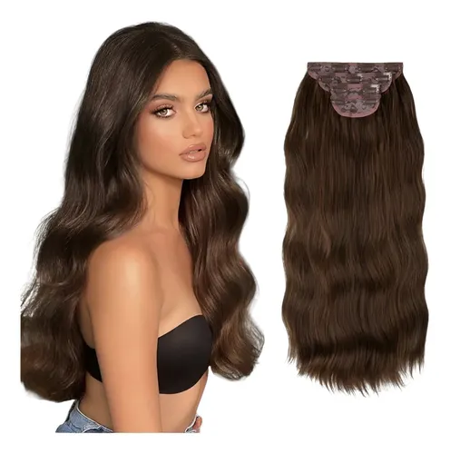 Extensiones De Cabello Set 4 Piezas Simil Natural Color #2/30