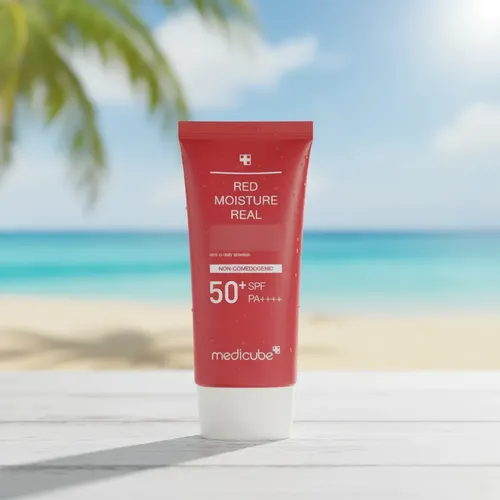 Protector Solar Medicube Red Moisture Real Spf 50+ Pa+++50ml