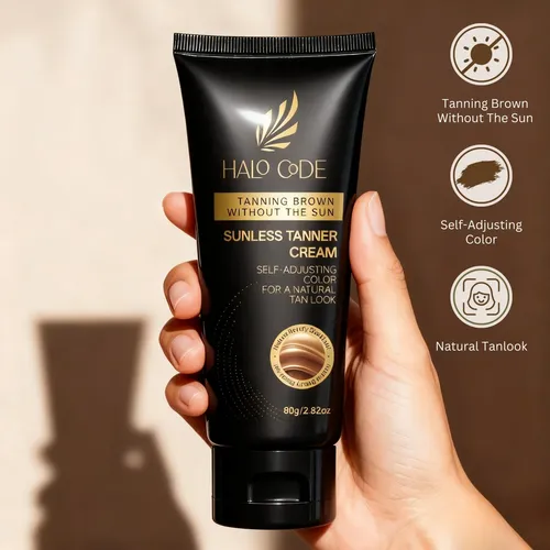 Autobronceador Vegano Sin Sol, Bronceado Uniforme Sin Rayas