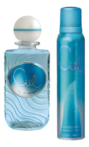 Perfume Ciel Eau De Cologne Mujer Floral Set 250ml + 186ml